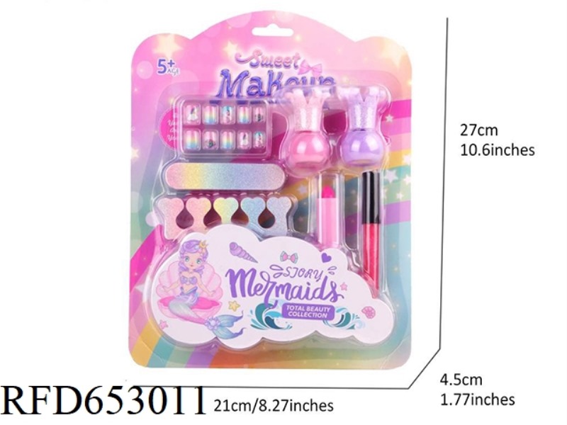 MERMAID MAKEUP BIG SUCTION PLATE