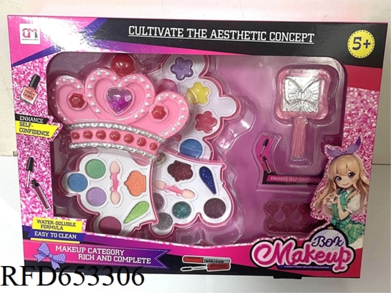 CROWN THREE LAYERS OF CHILDREN'S MAKEUP