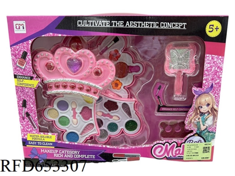 CROWN THREE LAYERS OF CHILDREN'S MAKEUP