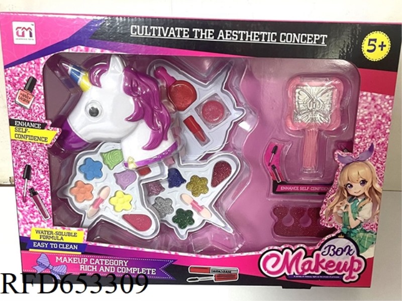 THREE LAYERS OF UNICORN MAKEUP FOR KIDS
