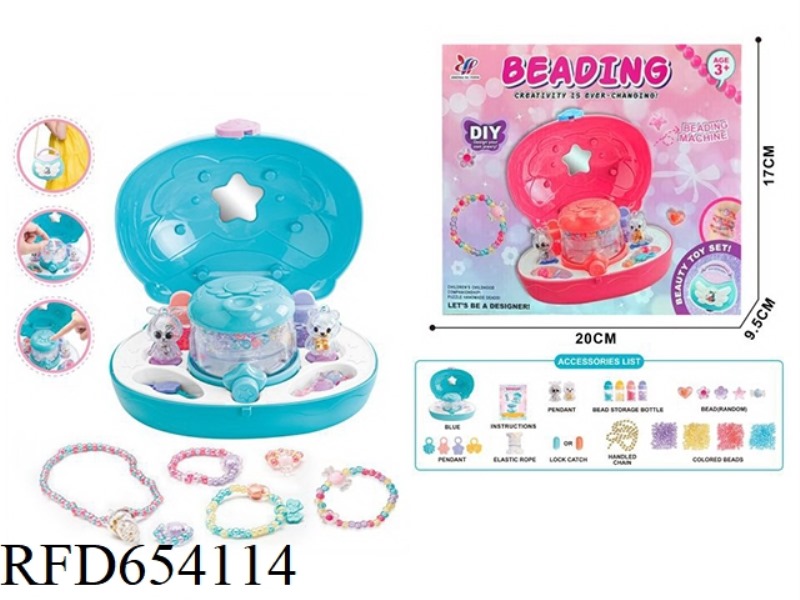 DIY BEADING MACHINE FOR CHILDREN