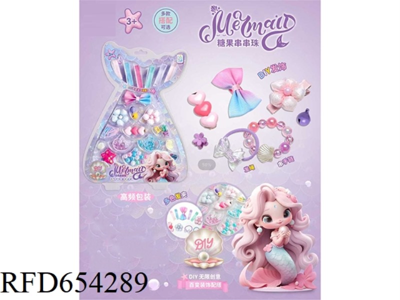ROMANTIC MERMAID (DIY HAIR ACCESSORIES)