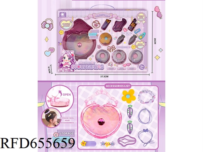 HUMBEBE JEWELRY CRYSTAL LOVE BAG