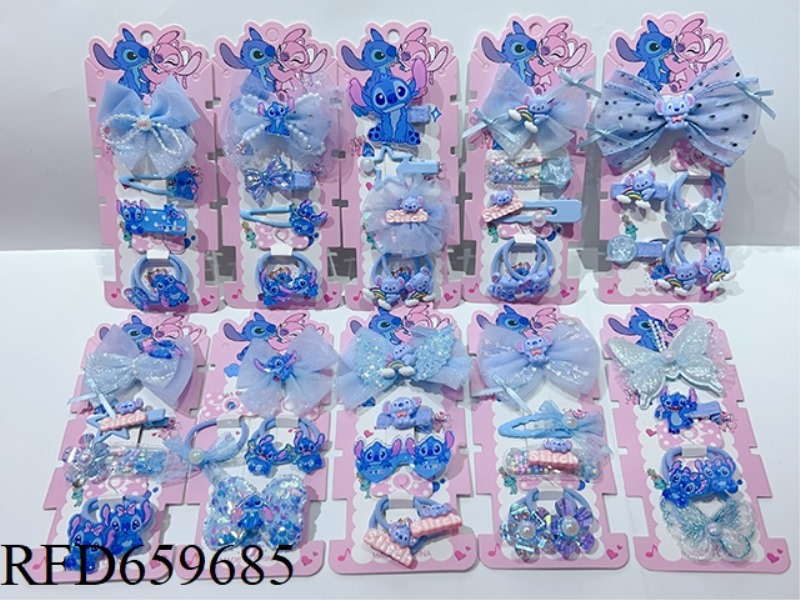 STEEDY ACCESSORIES SET (BOBBY PIN + LEATHER BAND)