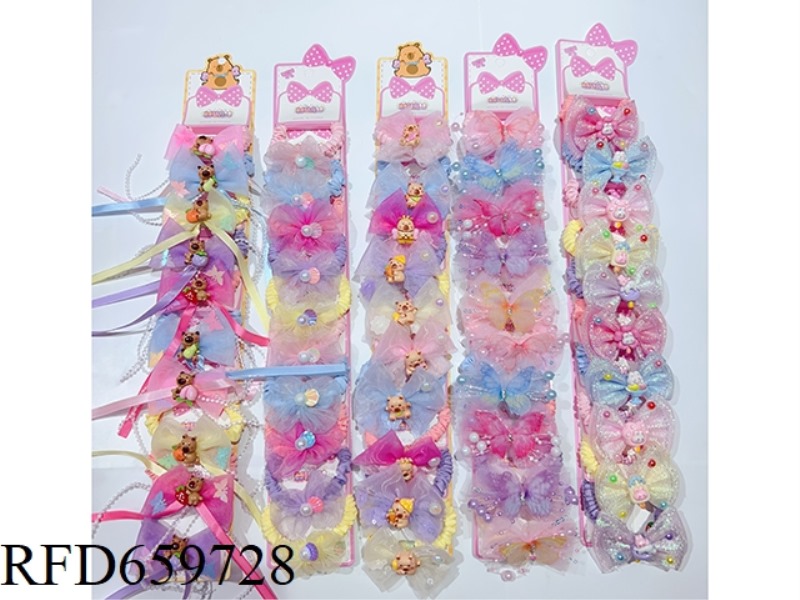 HAIR TIE (10 PIECES/LONG CARD)