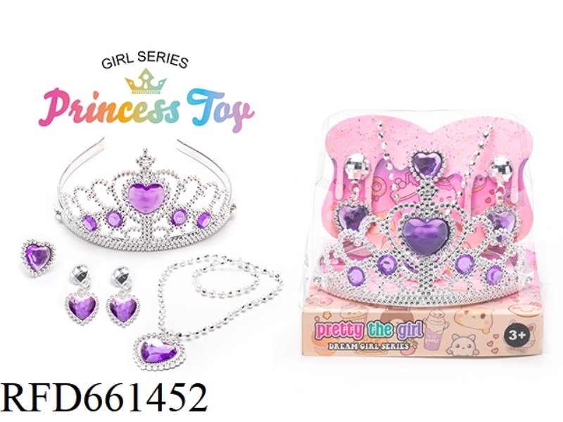 PRINCESS FAIRY WAND MAGIC WAND ELECTROPLATED CROWN JEWEL CRYSTAL DRESS UP EVERY NEW DIY SET