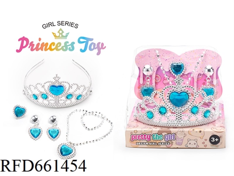 PRINCESS FAIRY WAND MAGIC WAND ELECTROPLATED CROWN JEWEL CRYSTAL DRESS UP EVERY NEW DIY SET