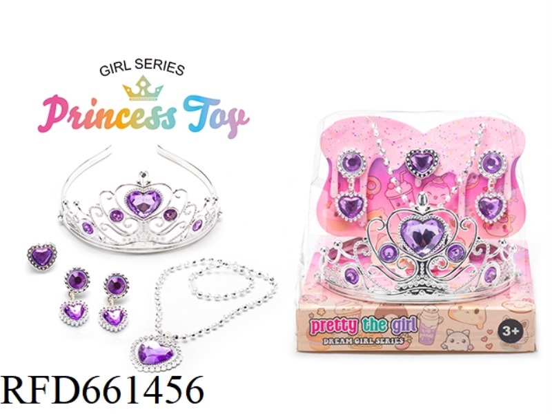 PRINCESS FAIRY WAND MAGIC WAND ELECTROPLATED CROWN JEWEL CRYSTAL DRESS UP EVERY NEW DIY SET
