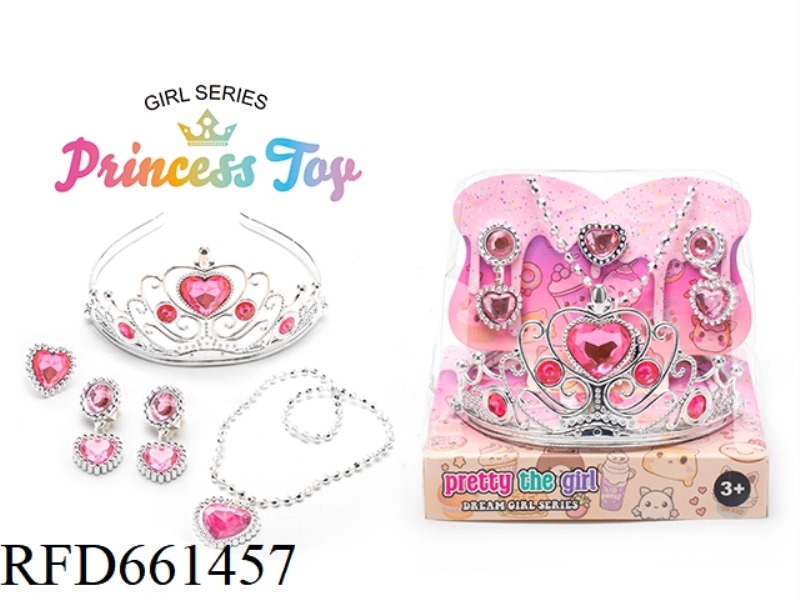PRINCESS FAIRY WAND MAGIC WAND ELECTROPLATED CROWN JEWEL CRYSTAL DRESS UP EVERY NEW DIY SET