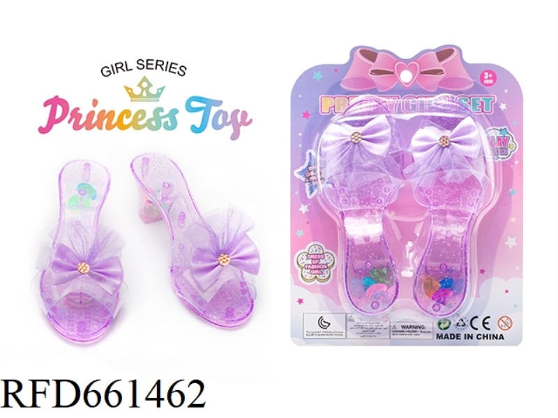 PRINCESS FAIRY WAND MAGIC WAND ELECTROPLATED CROWN JEWEL CRYSTAL ULTRASONIC HIGH HEELS DRESS UP EVER