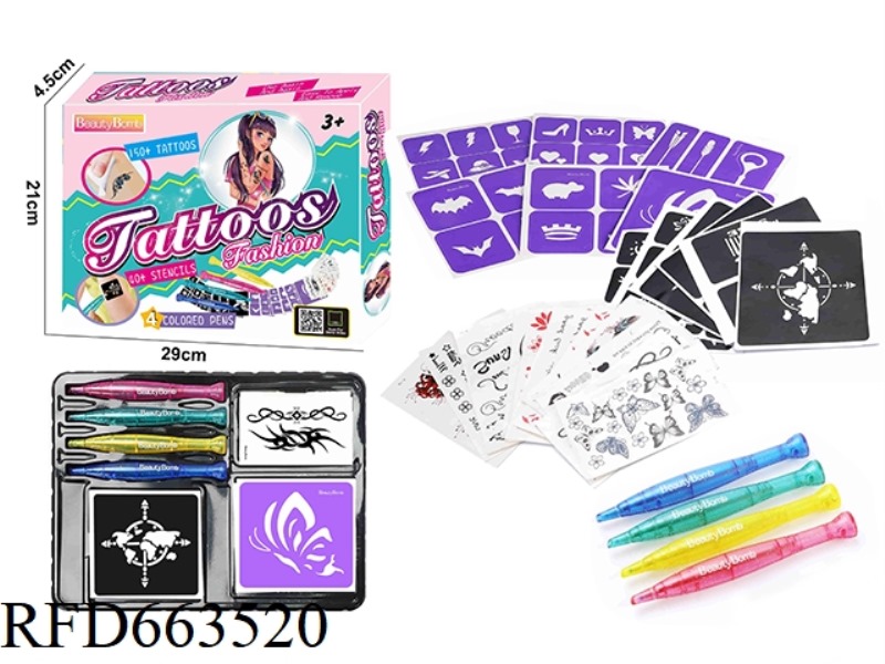 TATTOO KIT WITH PEN