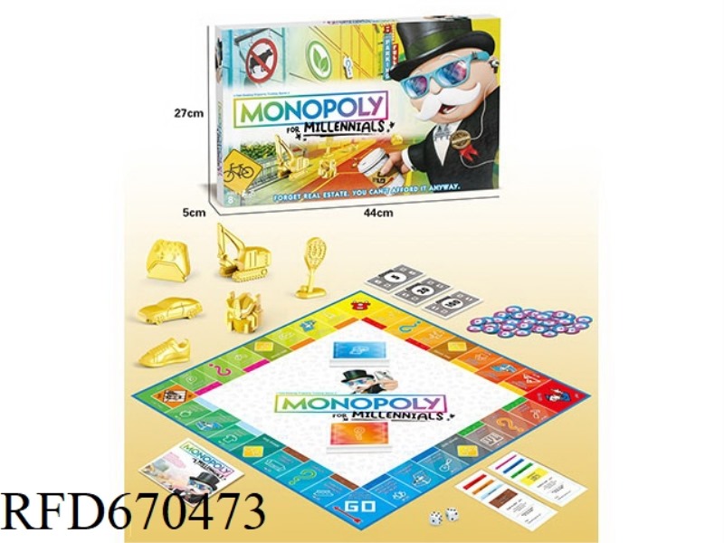 MONOPOLY GAME/ENGLISH PACKAGING