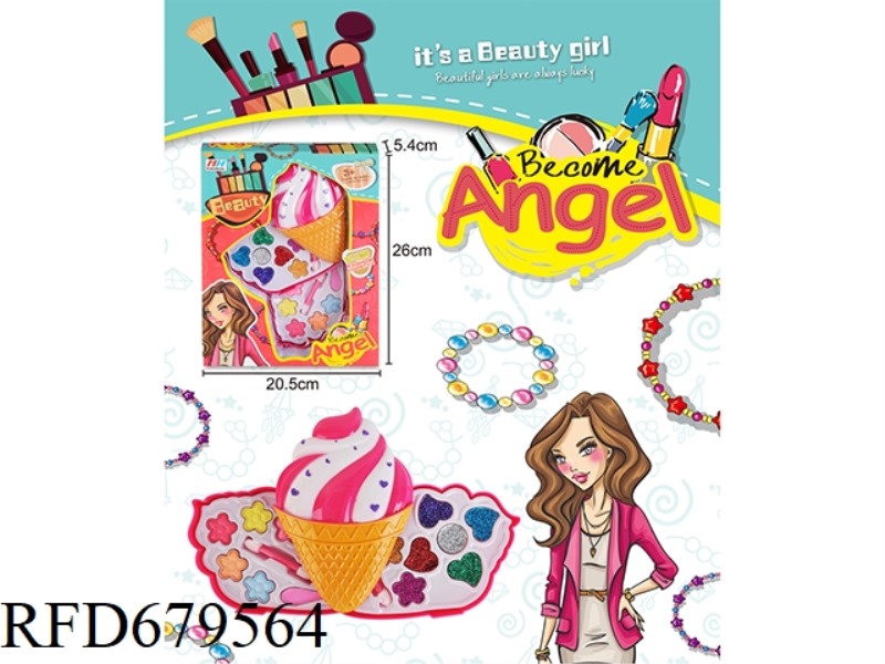 CHILDREN'S MAKEUP 3-LAYER ICE CREAM