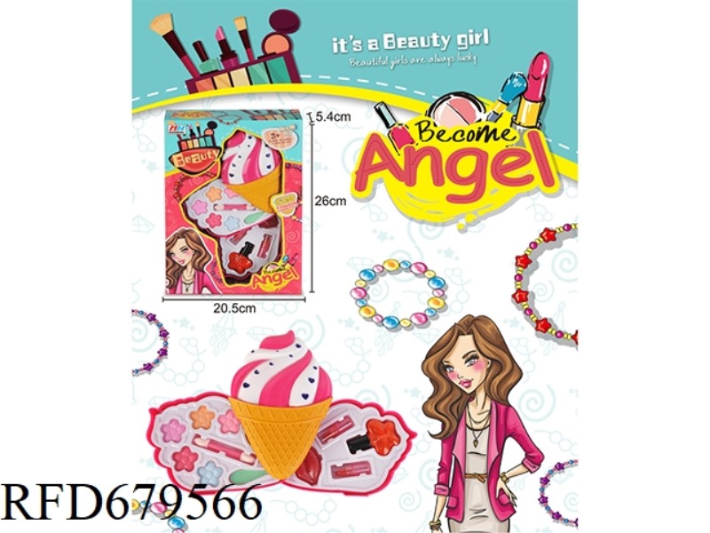 CHILDREN'S MAKEUP 3-LAYER ICE CREAM