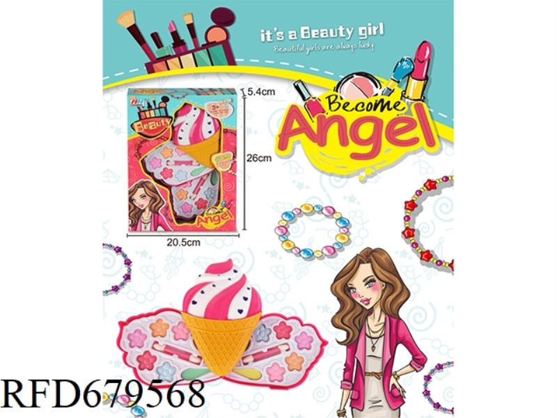 CHILDREN'S MAKEUP 3-LAYER ICE CREAM