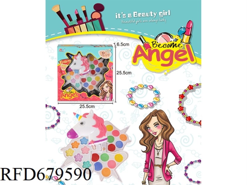 CHILDREN'S MAKEUP: 4-LAYER UNICORN