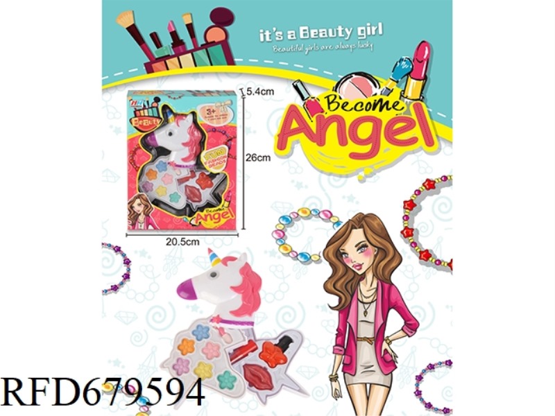 CHILDREN'S MAKEUP 3-LAYER UNICORN