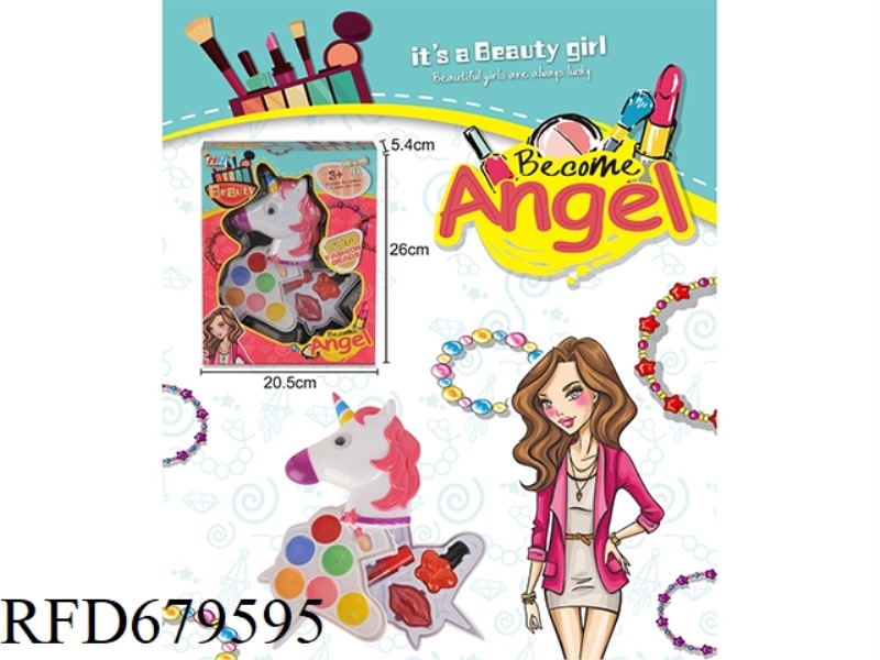 CHILDREN'S MAKEUP 3-LAYER UNICORN