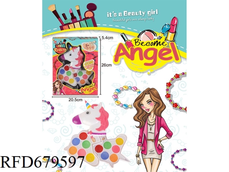 CHILDREN'S MAKEUP 3-LAYER UNICORN