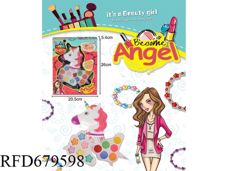 CHILDREN'S MAKEUP 3-LAYER UNICORN