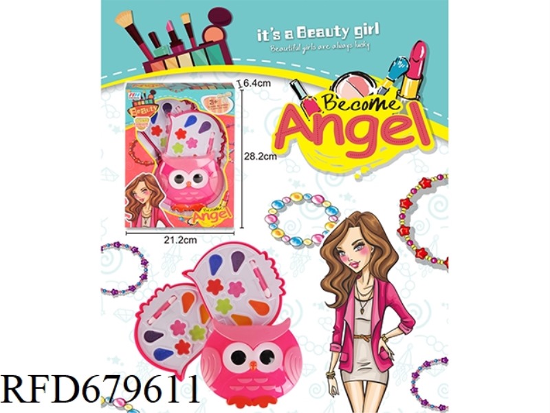 CHILDREN'S MAKEUP WITH THREE LAYERS OF OWL