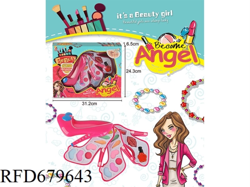 CHILDREN'S MAKEUP 4-LAYER HIGH HEELS