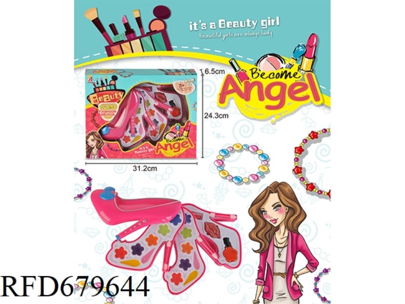 CHILDREN'S MAKEUP 4-LAYER HIGH HEELS
