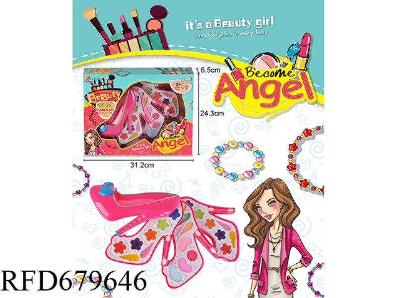 CHILDREN'S MAKEUP 4-LAYER HIGH HEELS