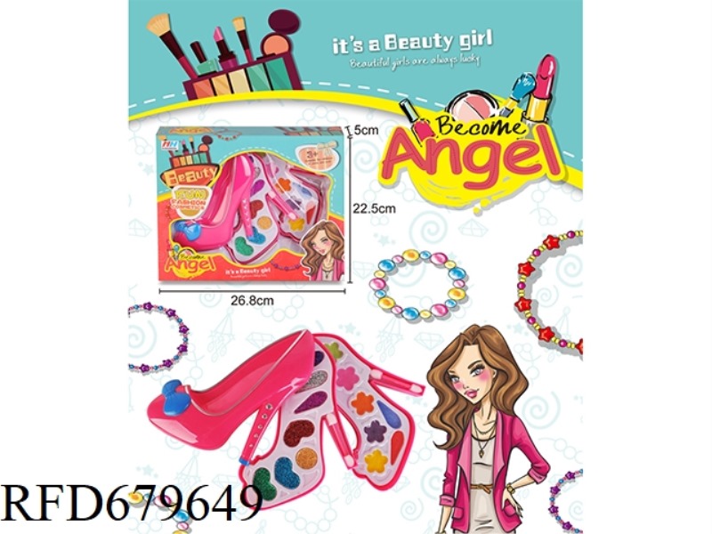 CHILDREN'S MAKEUP 3-LAYER HIGH HEELS