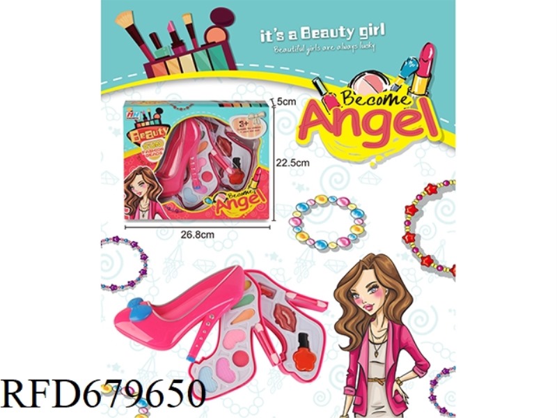CHILDREN'S MAKEUP 3-LAYER HIGH HEELS