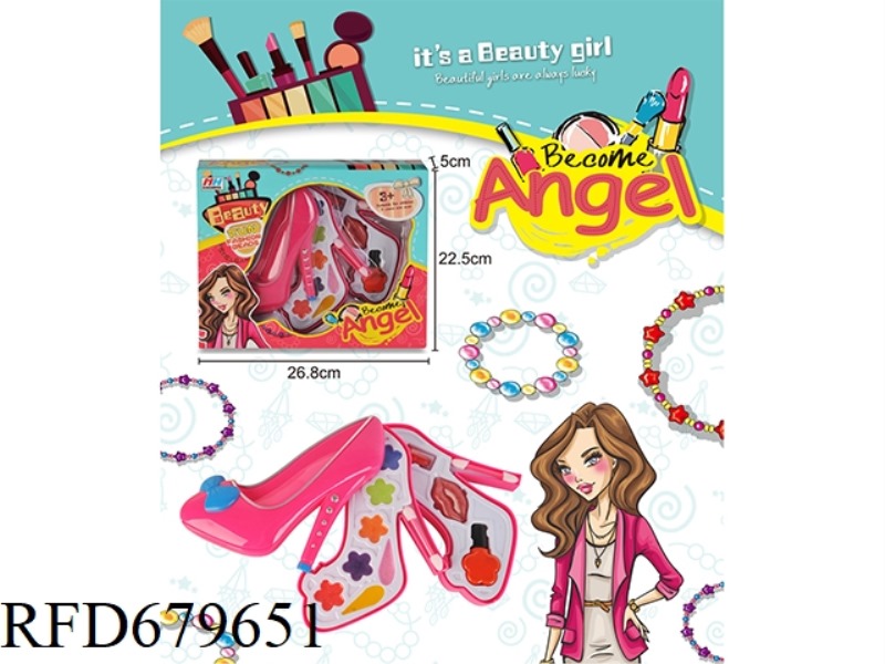 CHILDREN'S MAKEUP 3-LAYER HIGH HEELS