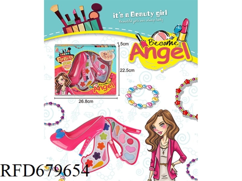 CHILDREN'S MAKEUP 3-LAYER HIGH HEELS