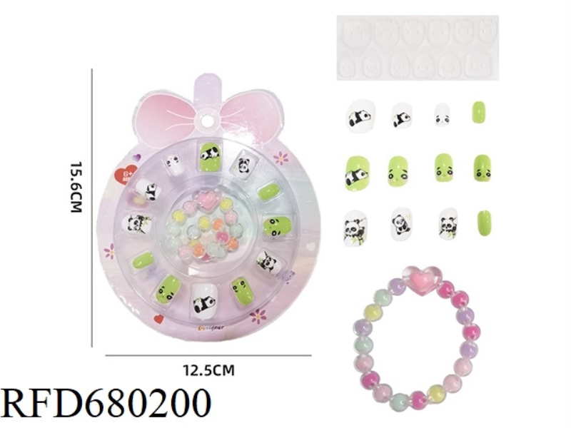 CHILDREN'S NAIL ART PATCHES + BRACELETS