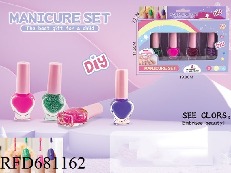 DIY NAIL ART AND NAIL POLISH SET