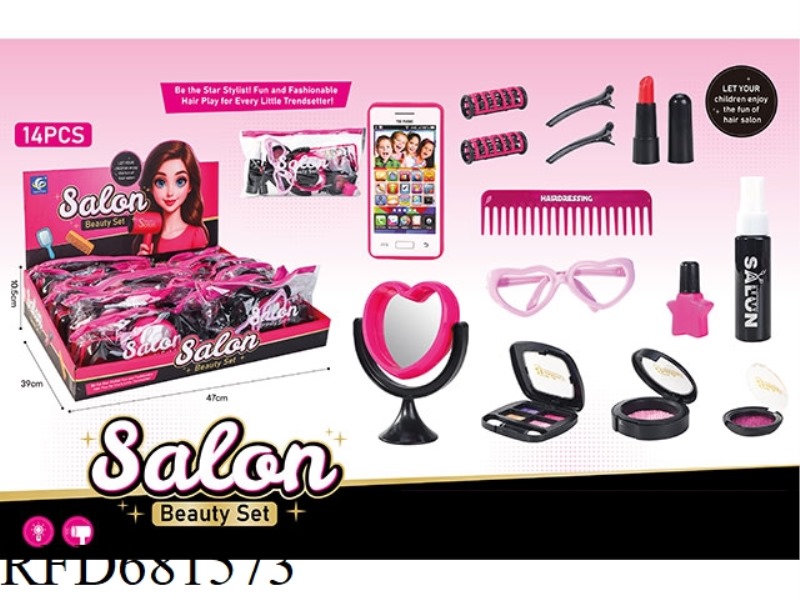 HAIRDRESSING TOOL SET 14PCS