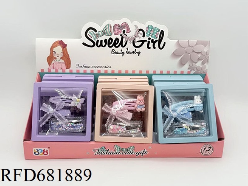 GIRL JEWELRY: HAIRPIN 12PCS