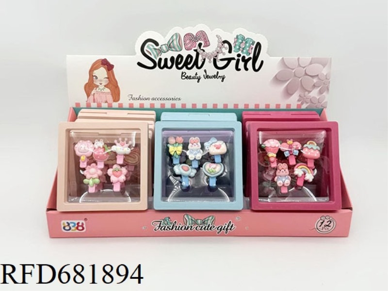 GIRL JEWELRY: HAIRPIN 12PCS