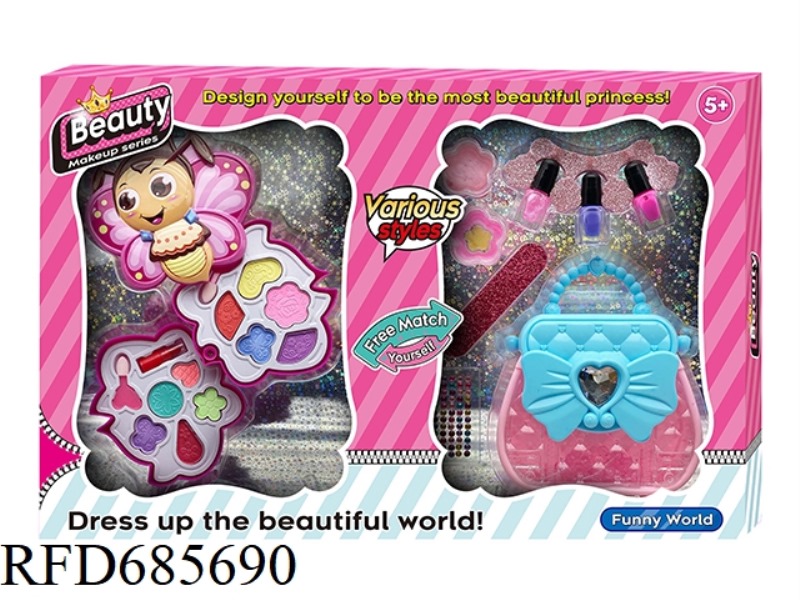BEE MAKEUP AND NAIL CARE SET