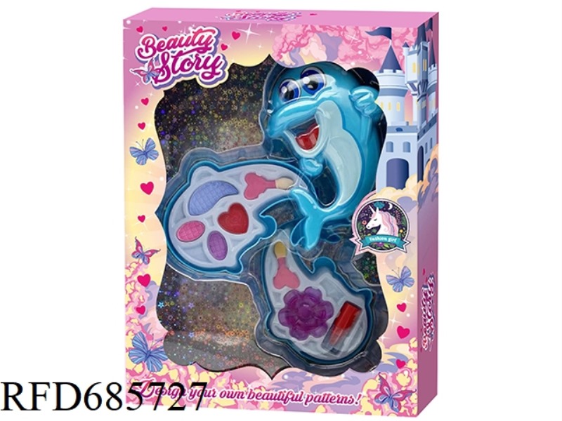 DOLPHIN 2-LAYER MAKEUP SET