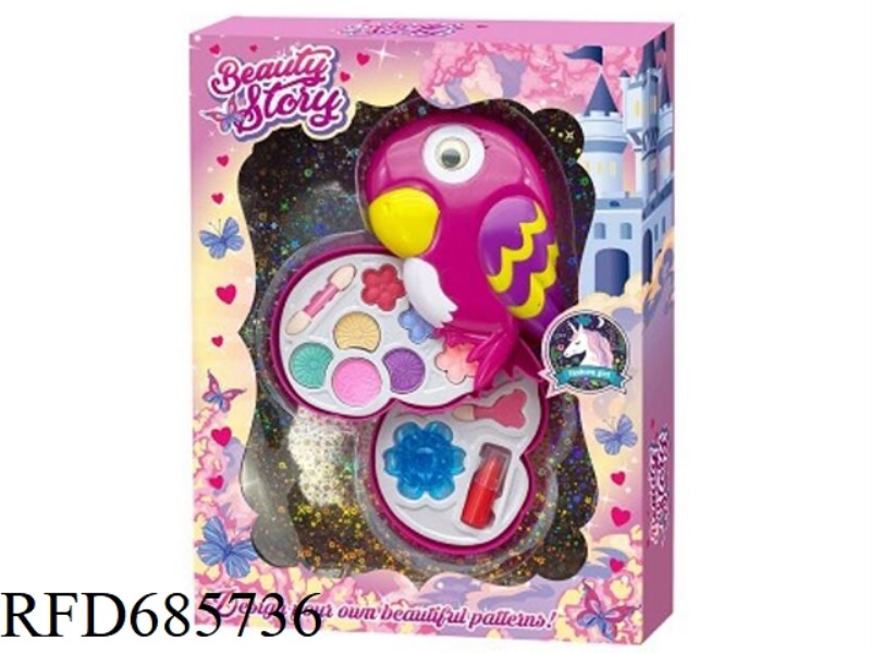THE WOODPECKER TWO-LAYER MAKEUP SET