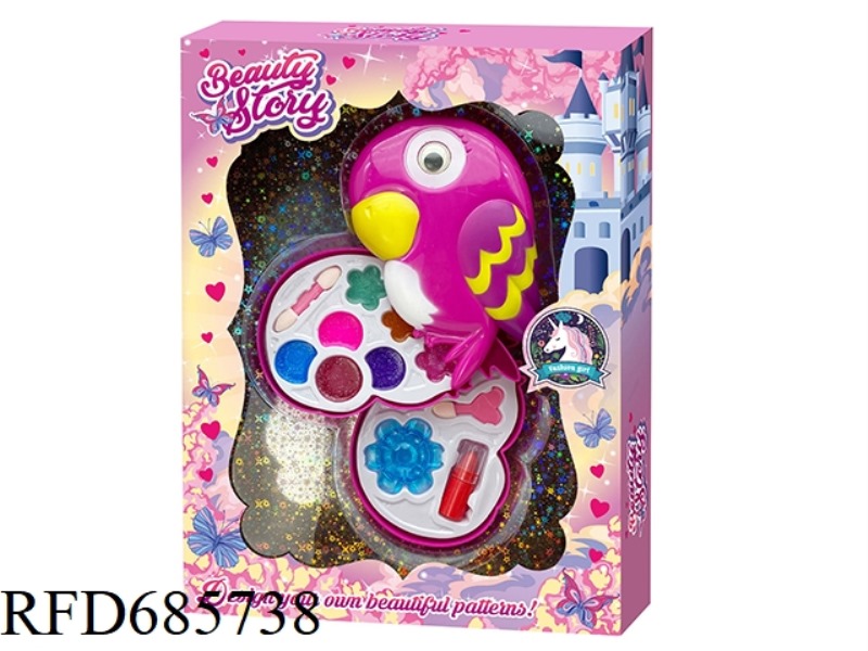 THE WOODPECKER TWO-LAYER MAKEUP SET
