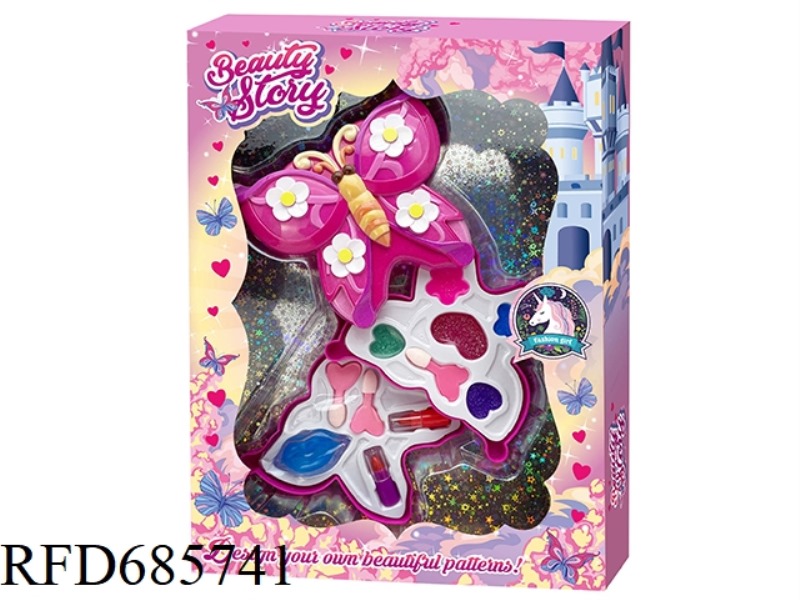 BUTTERFLY TWO-LAYER MAKEUP COMBINATION