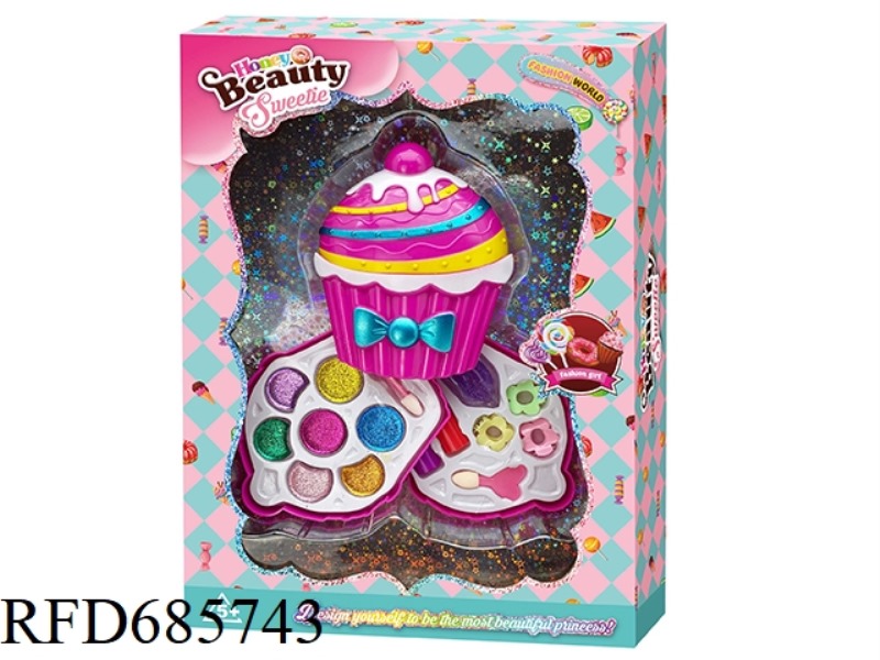 A TWO-LAYER MAKEUP COMBINATION OF CAKES