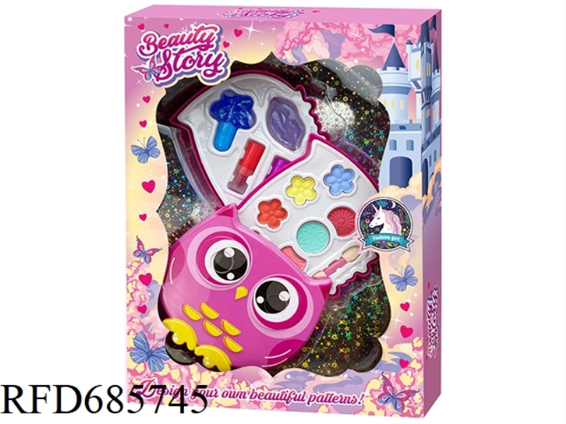 OWL 2-LAYER MAKEUP SET