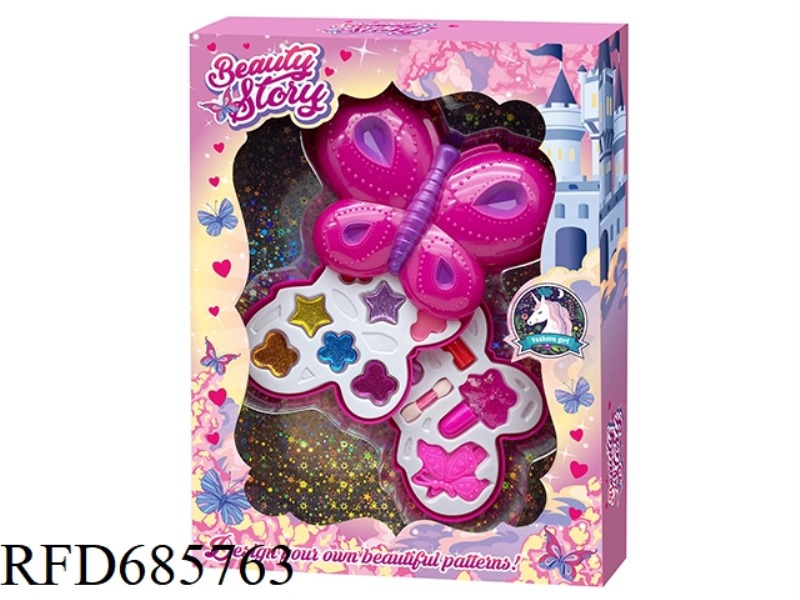 BUTTERFLY TWO-LAYER MAKEUP COMBINATION