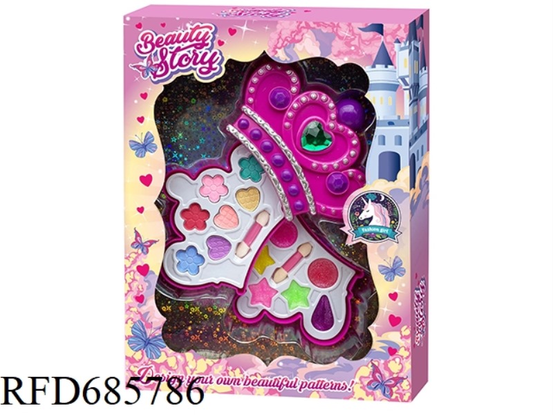 CROWN 2-LAYER MAKEUP SET