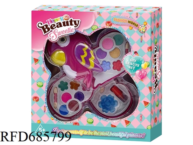THE WOODPECKER THREE-LAYER MAKEUP SET