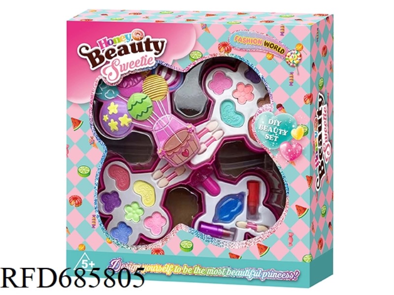 A THREE-LAYER MAKEUP SET FOR HOT AIR BALLOONS
