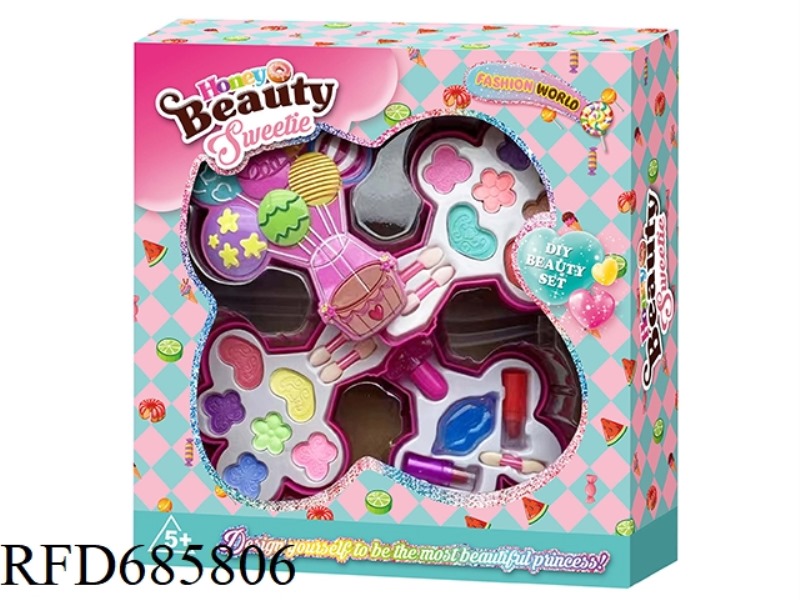 A THREE-LAYER MAKEUP SET FOR HOT AIR BALLOONS