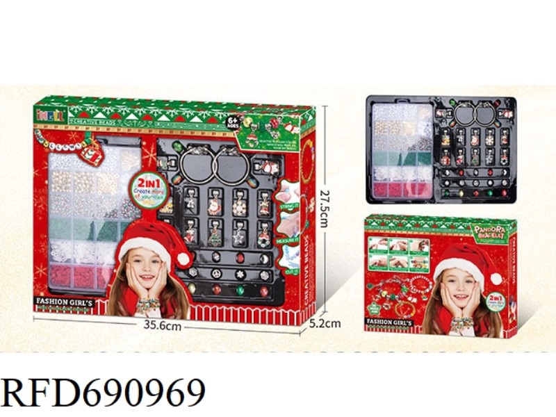 CHRISTMAS PANDORA DIY BEADS